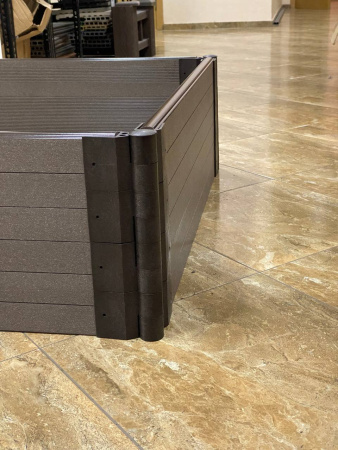Уголок для грядки пластиковый Ecodecking Некст