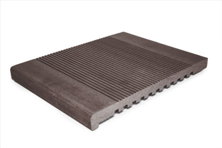 Ступень Экодекинг Оптима полнотелая 320х22х3000 Венге