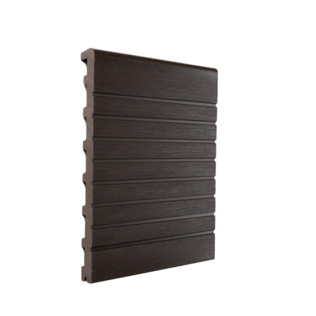 Ступень Экодекинг Топ полнотелая 320х24x3000 Венге