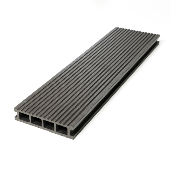 Террасная доска Экодекинг Базик 140х28х4000 Графит