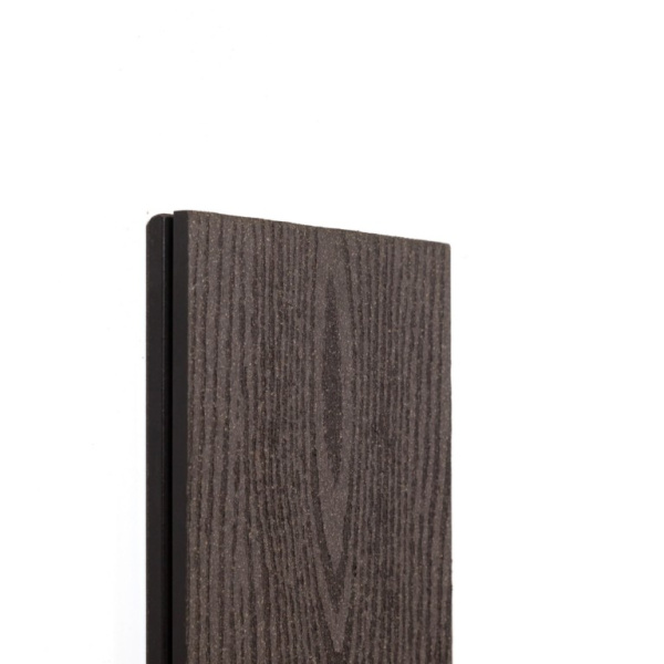 Террасная доска Экодекинг Некст полнотелая 145х19x3000 Венге