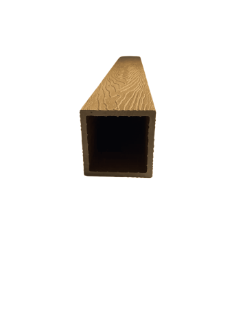 Столб для ограждений Экодекинг Топ 3D 100x100х3000 Орех