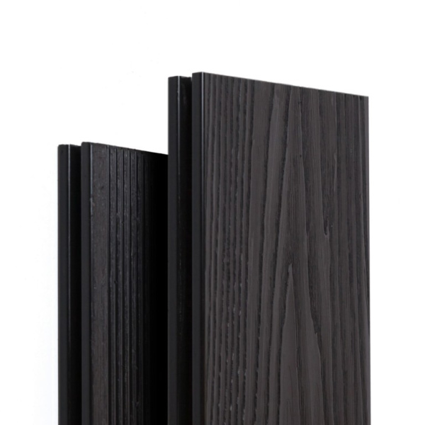 Террасная доска Экодекинг Титан 3D 140х25x3000 Антрацит