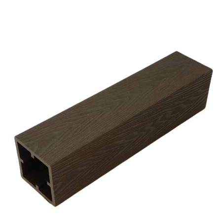 Столб для ограждений Экодекинг Техно 3D 120x120x3000 Шоколад